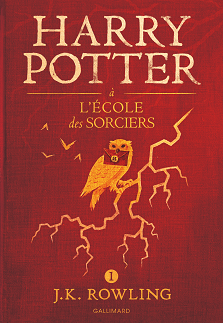 Couverture du livre Harry Potter à l’école des sorciers de l'autrice J.K. Rowling