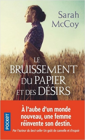 Couverture du livre Le Bruissement du papier et des désirs de l'autrice Sarah McCoy