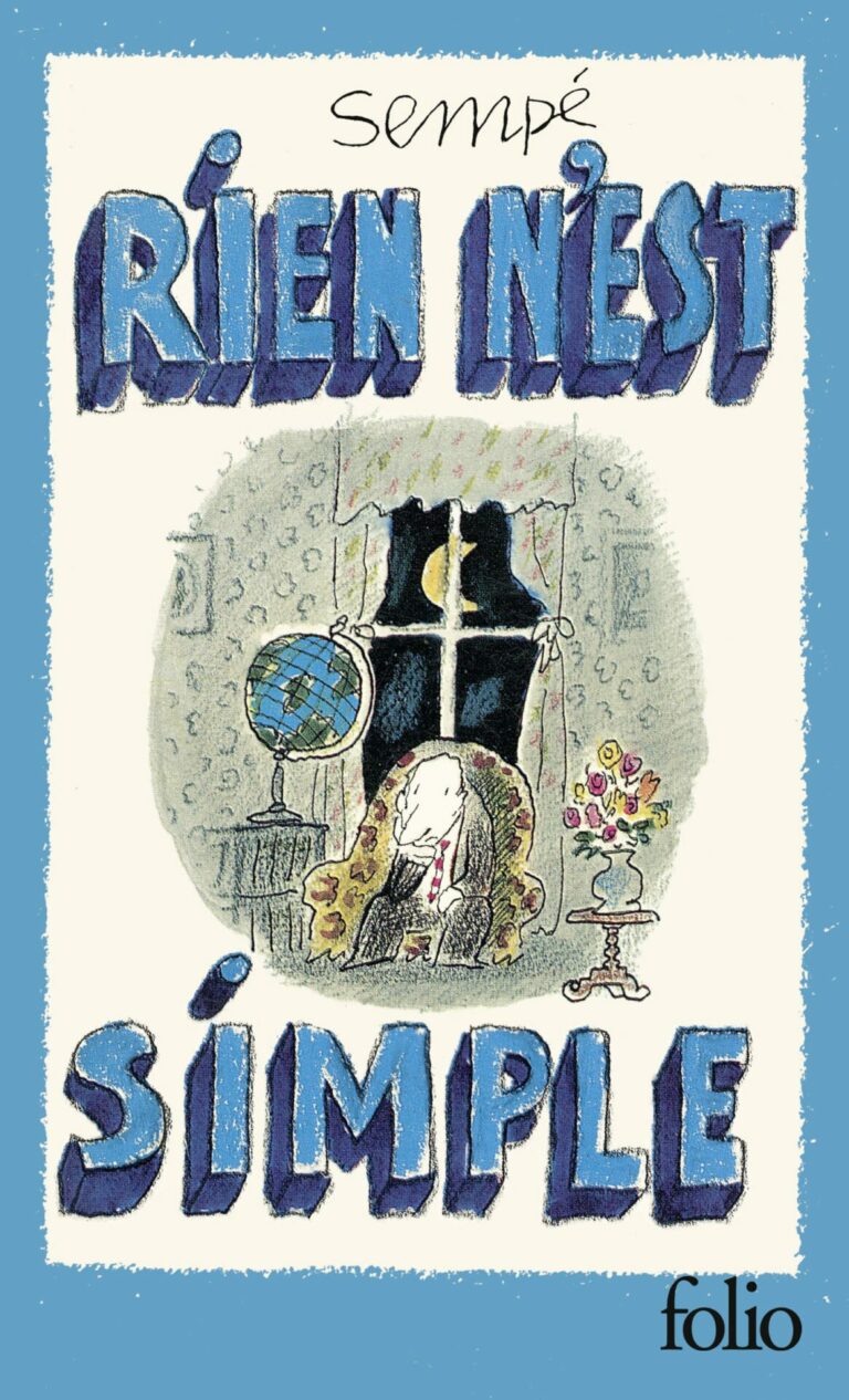 Couverture du livre Rien n'est simple de l'auteur Sempé
